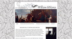 Desktop Screenshot of dimarcorestoration.com