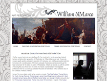 Tablet Screenshot of dimarcorestoration.com